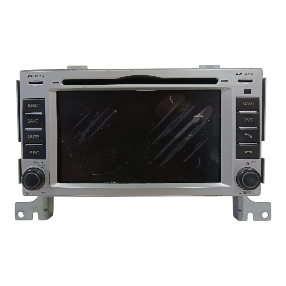 Central Multimidia Hyundai Santa Fé 2006 A 2012 Retirar Peça