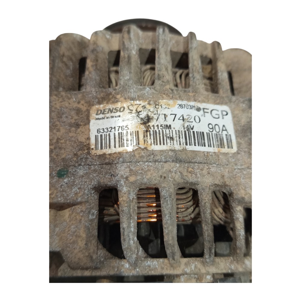 Alternador fire Fiat Palio Siena Strada 1993 a2013 90a denso 3