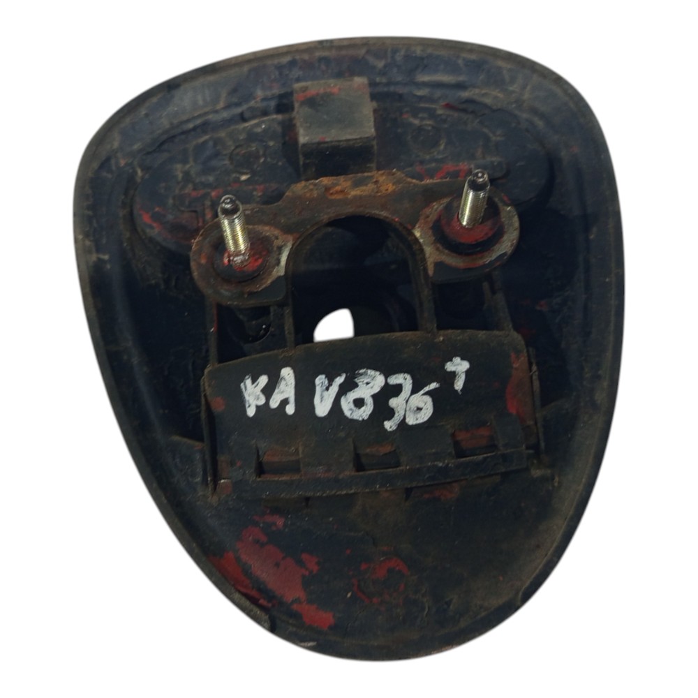 Moldura Tampa Emblema Porta Malas Chave Ford Ka 1998 A 2004 Preto 2