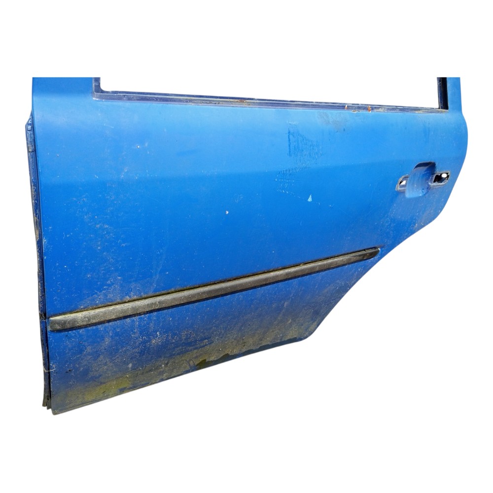 Porta Traseira Esquerd Volkswagen Gol G2 G3 1995 A 2005 Azul Traseira Esquerdo Azul 3