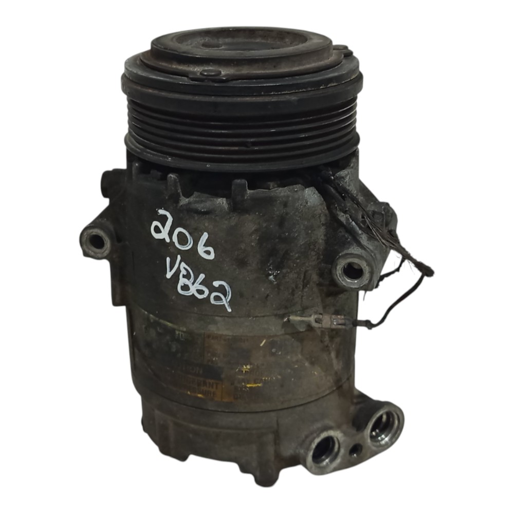 Compressor Ar Condicionado Peugeot 206 1.0 16v 2001 A 2006 1