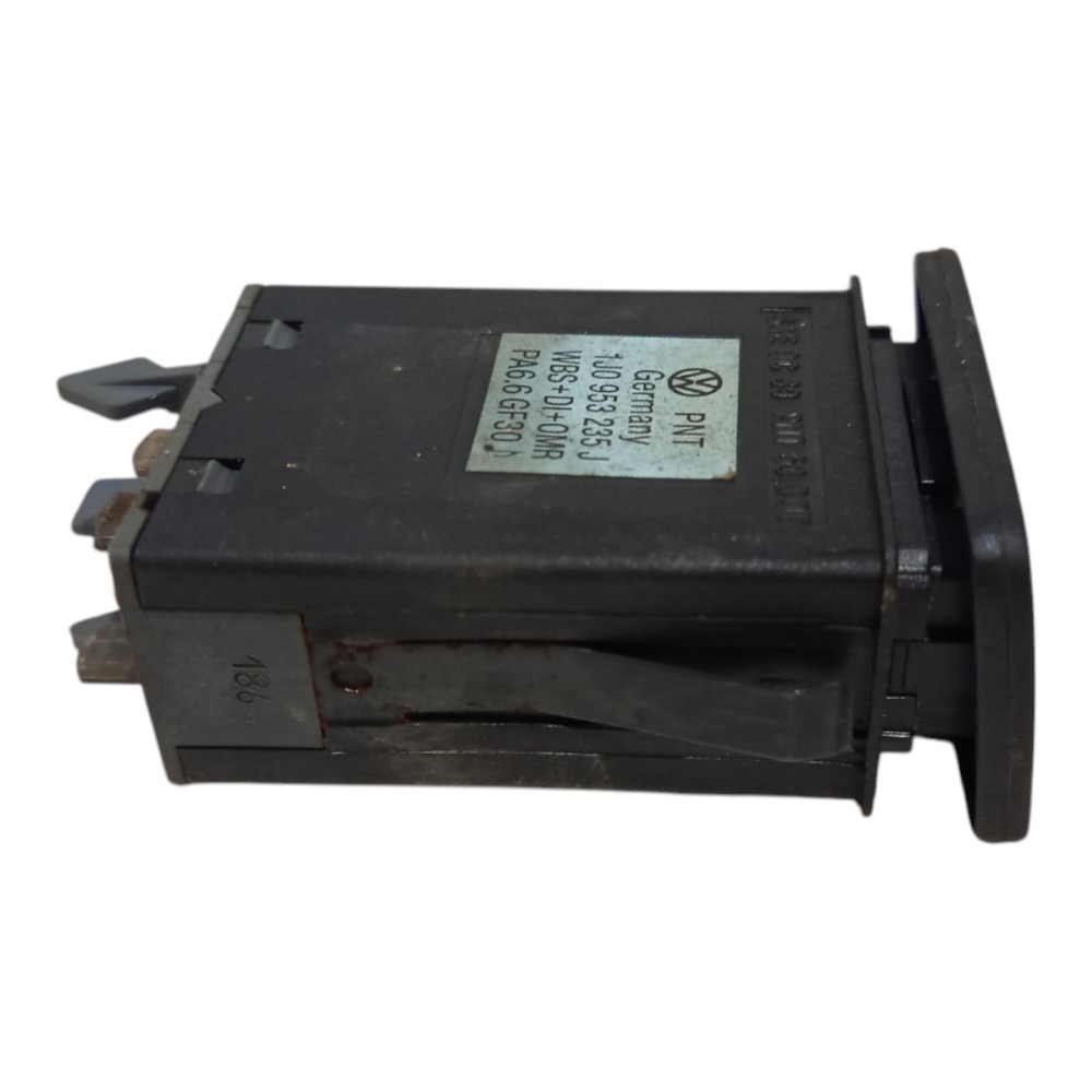 Botão Pisca Alerta Volkswagen Golf 2000 2001 2002 03 A 2006 Preto 8