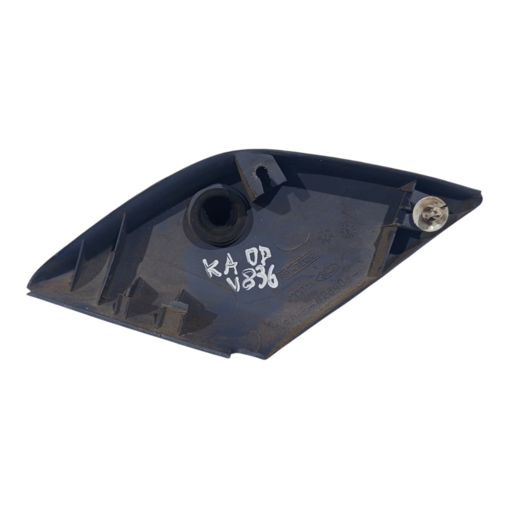 Moldura Interna Retrovisor Direito Ford Ka 1997 1998 A 2005 Cinza 3