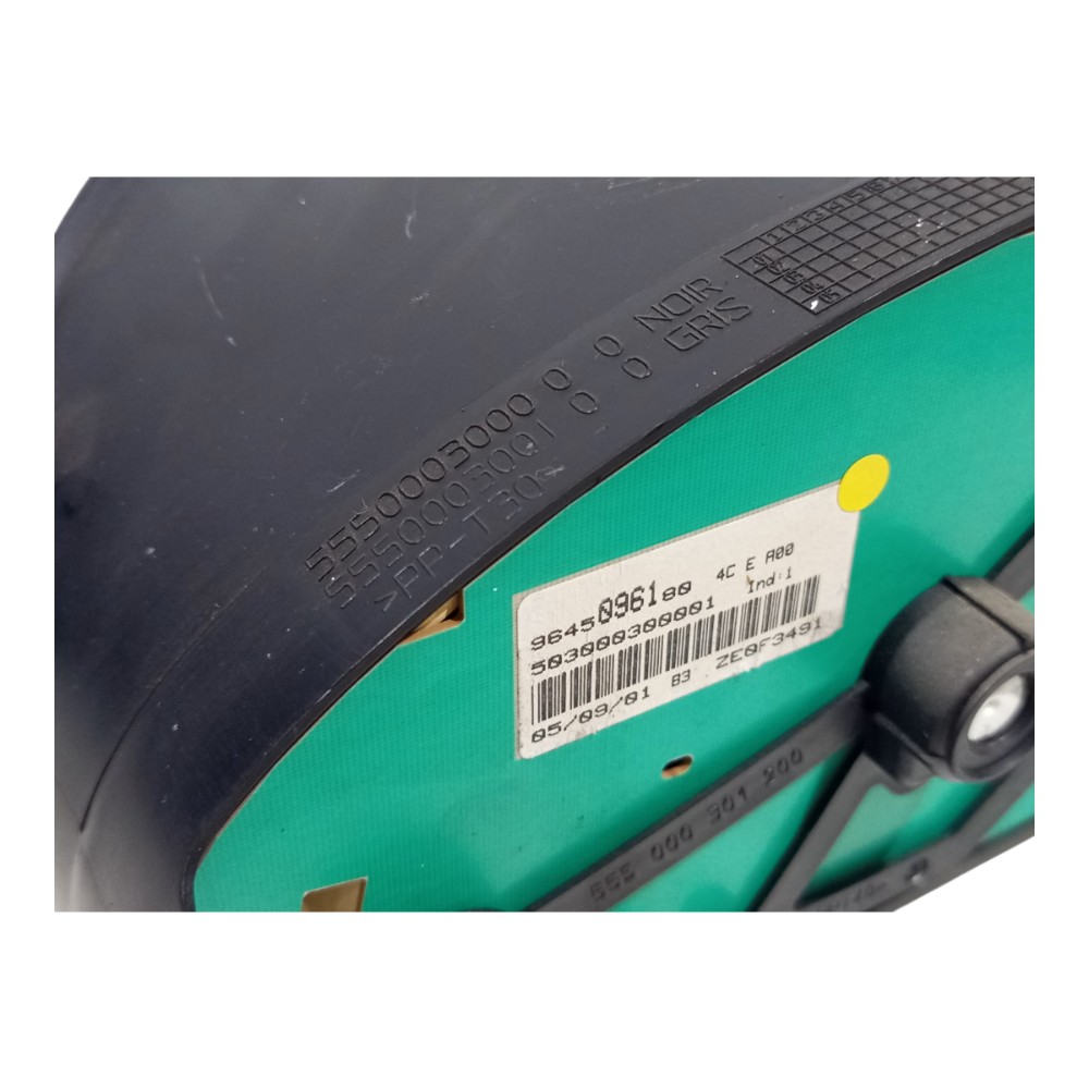 Painel Instrumento Velocímetro Peugeot 206 2000 A 2010 Preto Preto 7