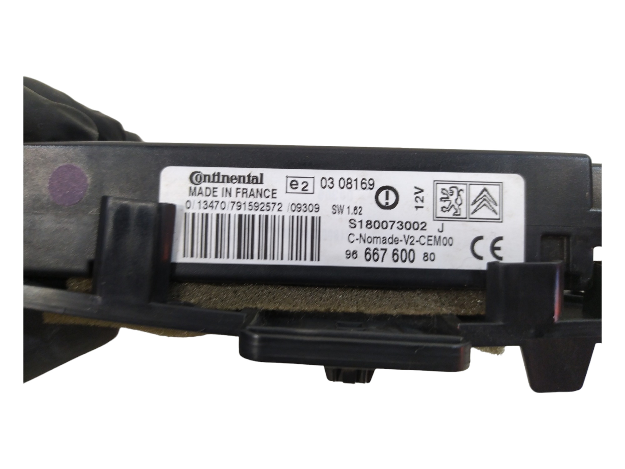 Módulo Bluetooth Citroen C4 2007 2008 2009 A 2012 9666760080 5