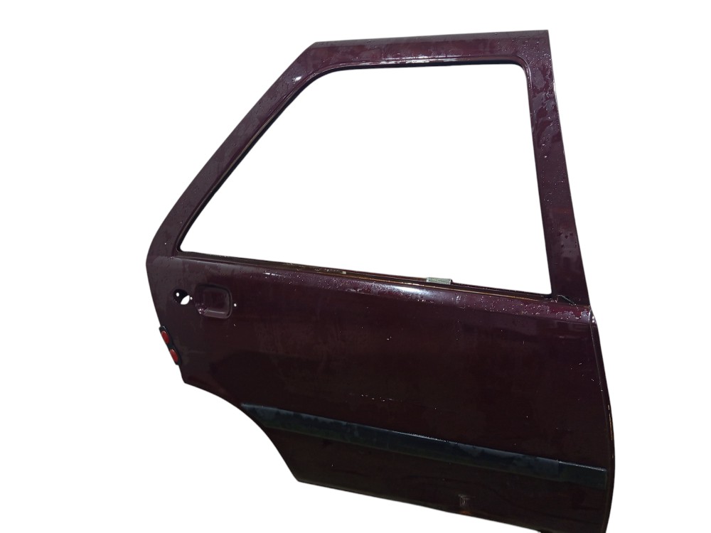 Porta Traseira Direita Fiat Tempra 1990 1991 1992 A 1999 Traseira Direito Vermelho 1