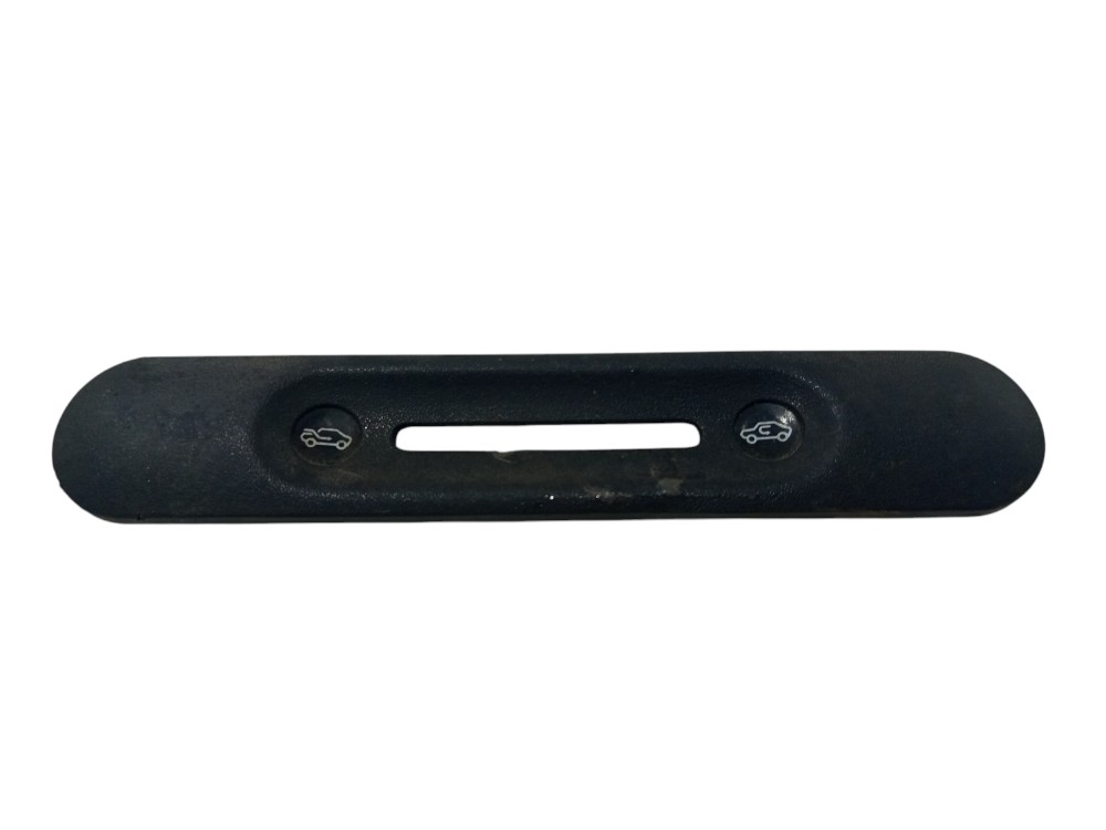 Moldura Botão Circulação Ar Painel Gm Corsa Wind 1995 A 2005 Preto 5