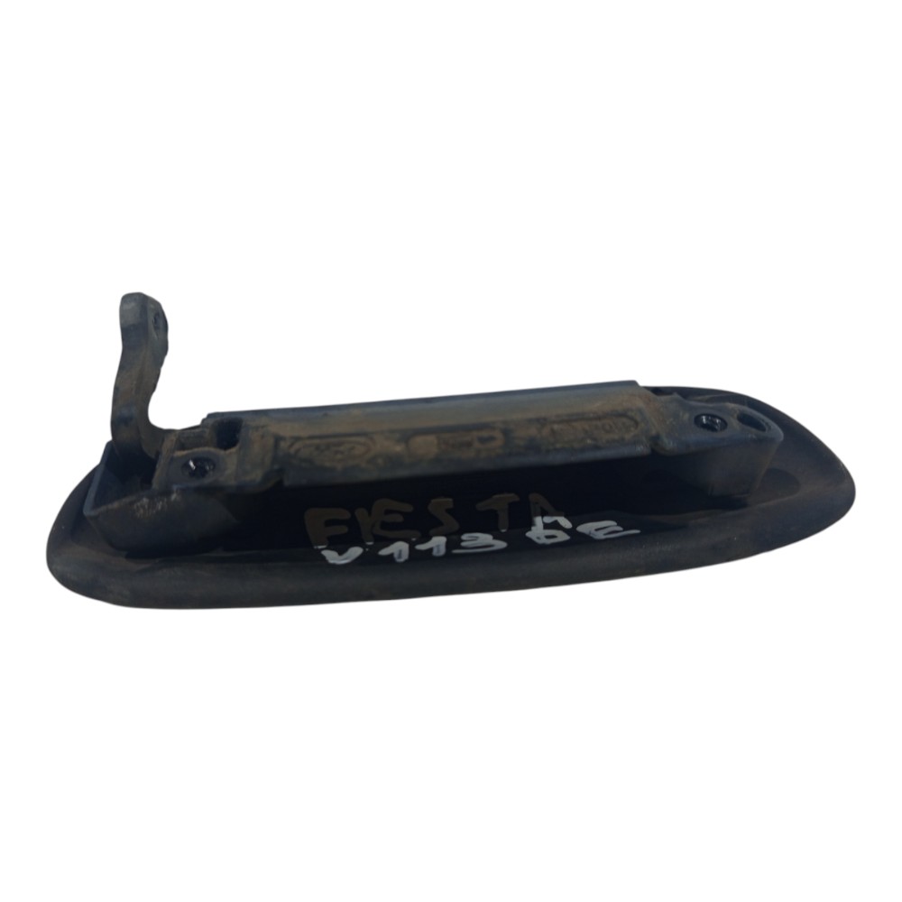 Maçaneta Externa Dianteira Esquerdo Ford Fiesta 1996 A 2003 Preto Dianteira 7