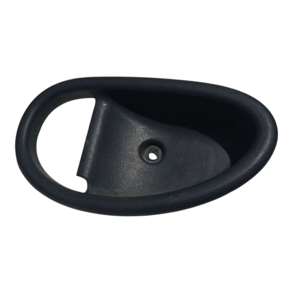 Moldura Maçaneta Interna Esq Fiat Palio 1996 1997 A 2001 Preto Traseira 1