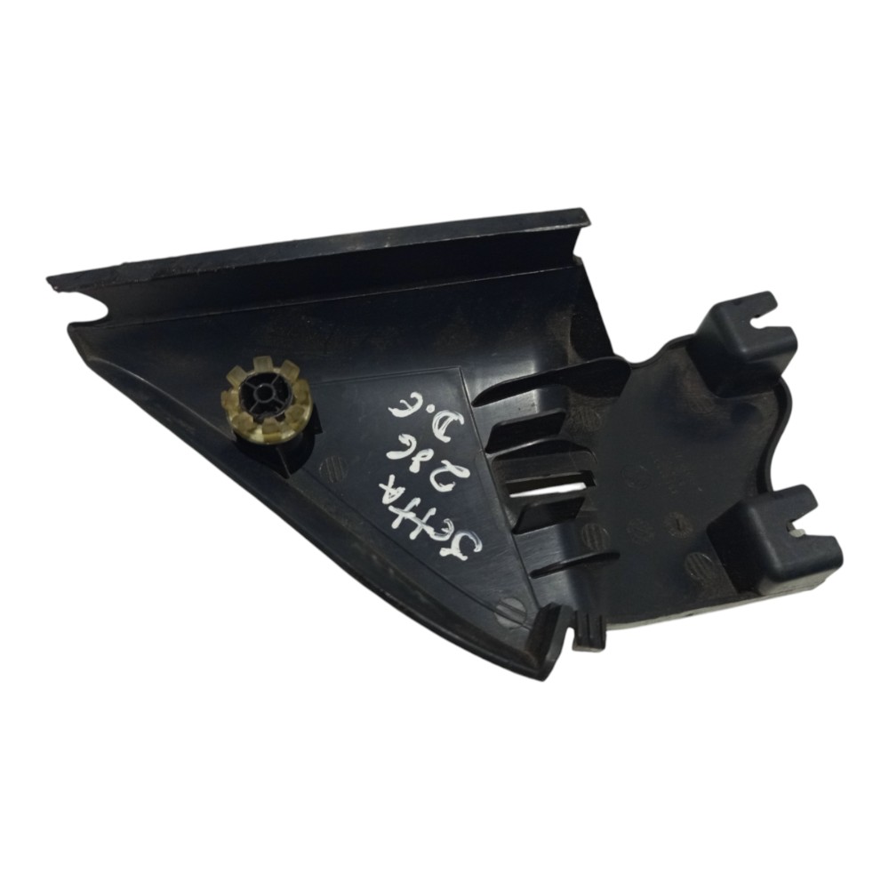 Moldura Interno Retrovisor Esquerdo Vw Jetta 2011 A 2018 Le Preto 2