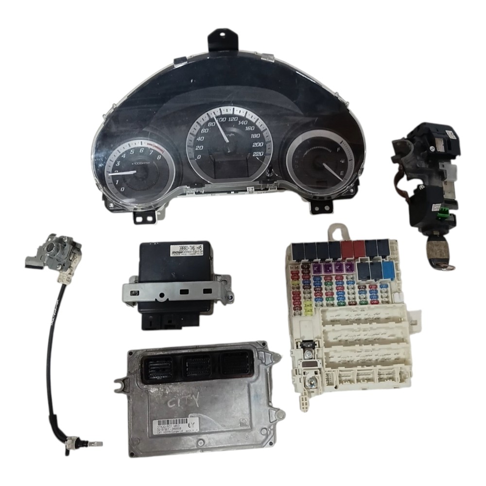 Kit Code Honda City 1.5 16v Automático 2009 A 2013 Avaria 1