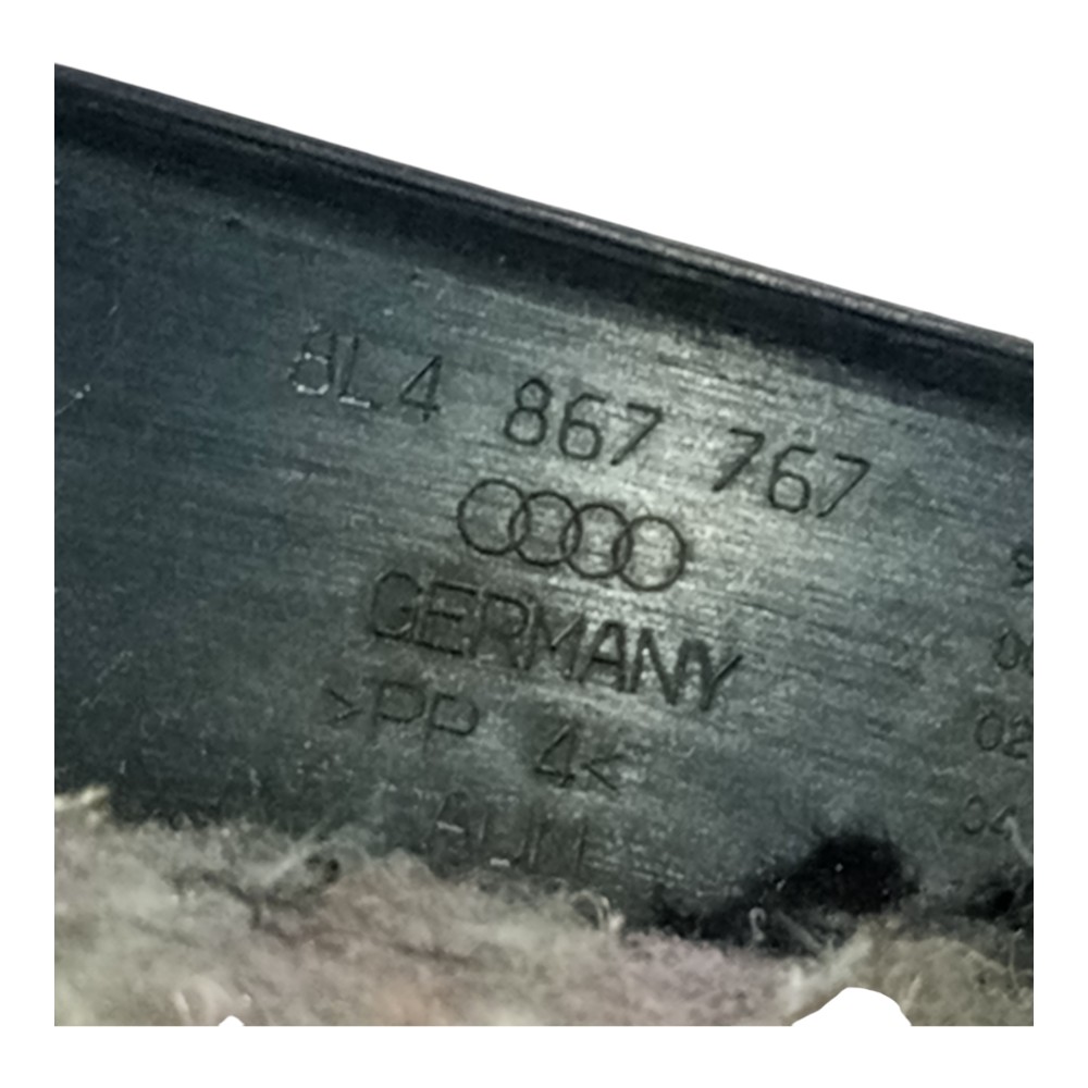 Acabamento Banco Traseiro Esquerdo Audi A3 2000 2001 A 2006 Preto 8