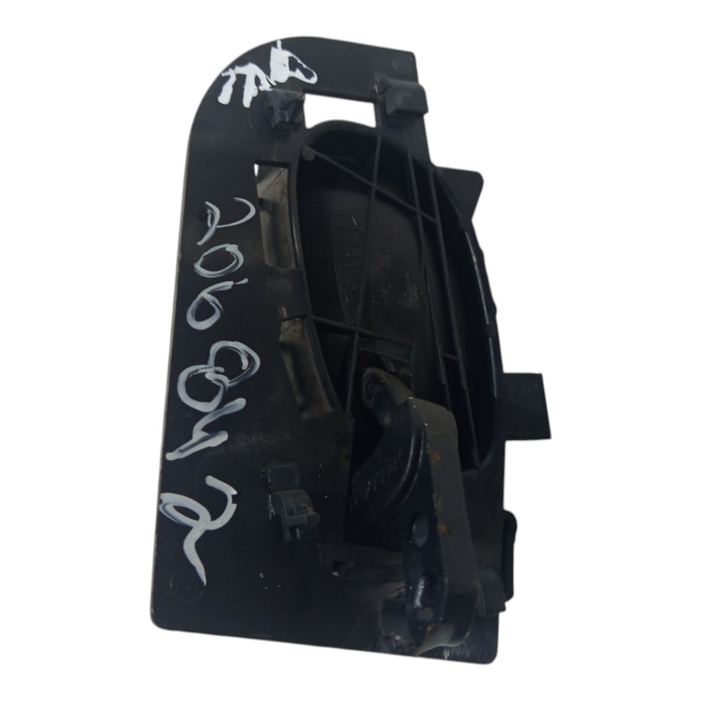 Maçaneta Interna Esquerdo Puxador Peugeot 206 2001 02 A 2012 Preto Dianteira 7