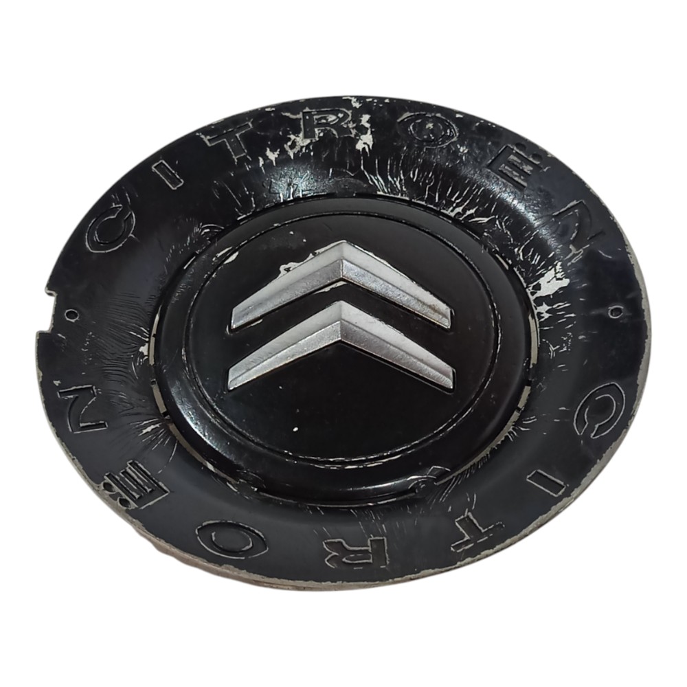 Calota Roda Miolo Citroen C4 Pallas 2003 A 2012 Preto 1