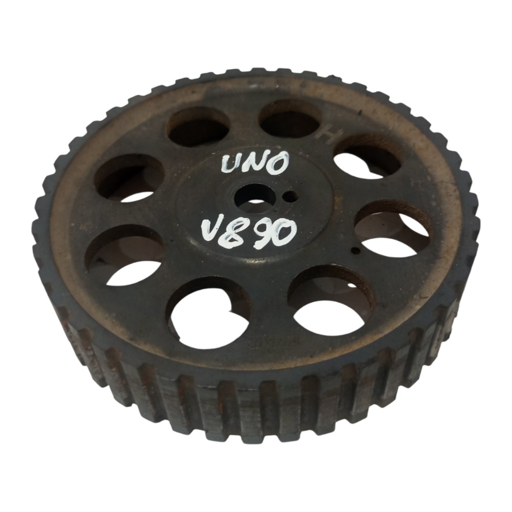 Polia comando válvulas Fiat Uno fiasa 7668312 original 6