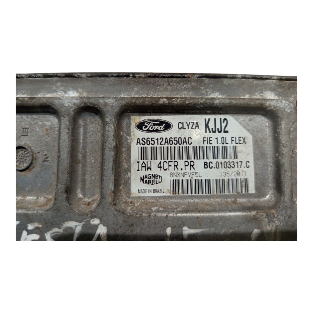 Módulo Injeção Ford Fiesta 1.0 Flex 2003 2004 2005 A 2013 7