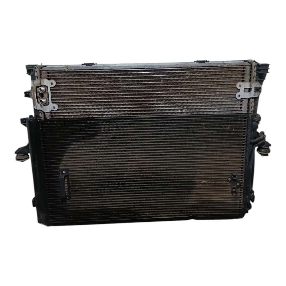 Kit Conjunto Radiador Porsche Cayenne 4.5 V8 2003 A 2008 7