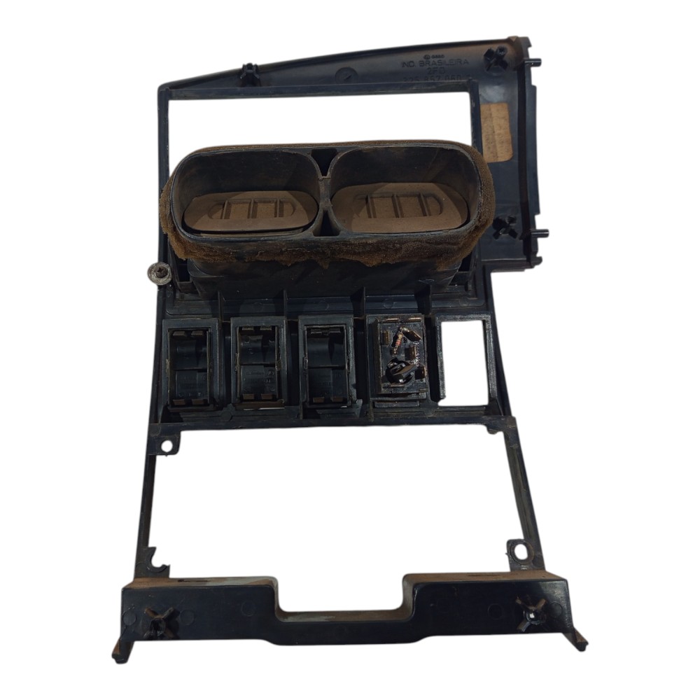 Modura Central Pisca Alerta Vw Santana 1995 1996 1997 E 1998 Preto 2