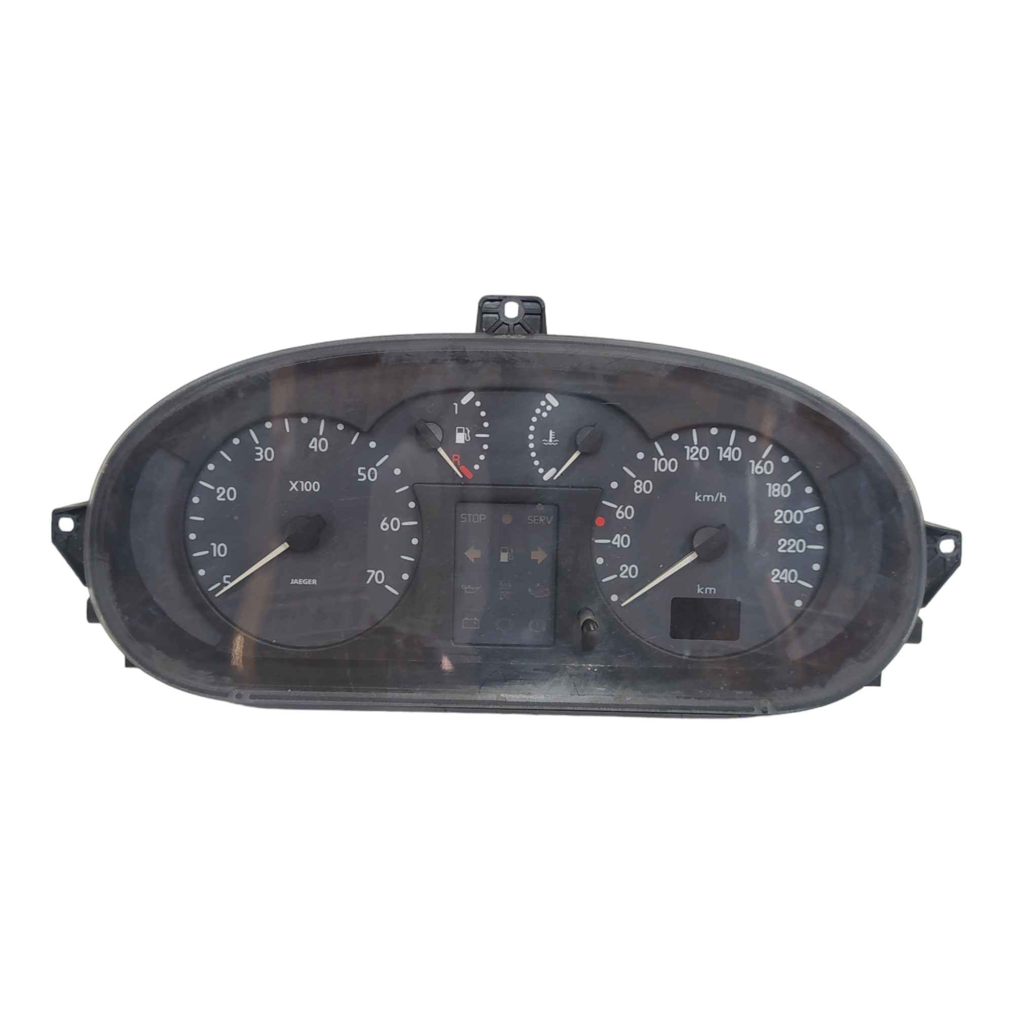 Painel Instrumentos Velocímetro Senic Megane 1999 A 2011 Preto 5