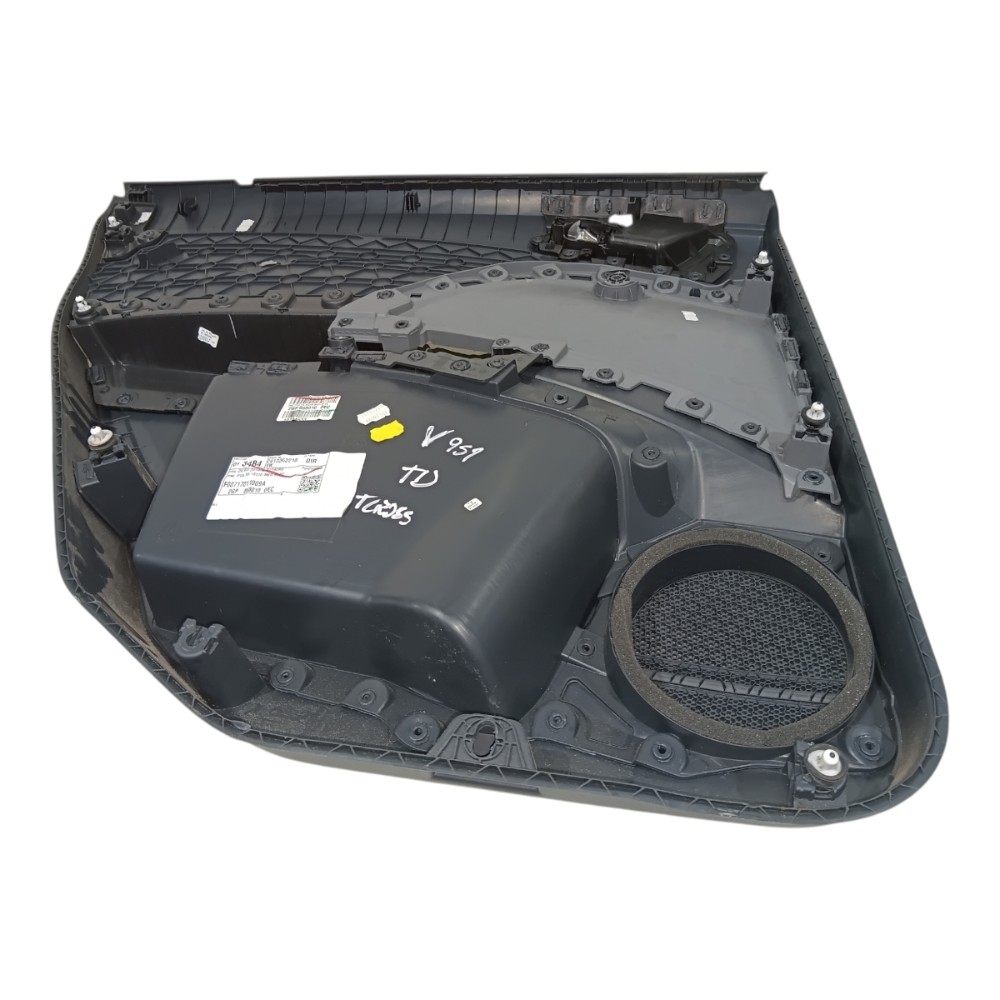 Forro Porta Traseira Direita Vw T-cross Tsi 2019 A 2025 4