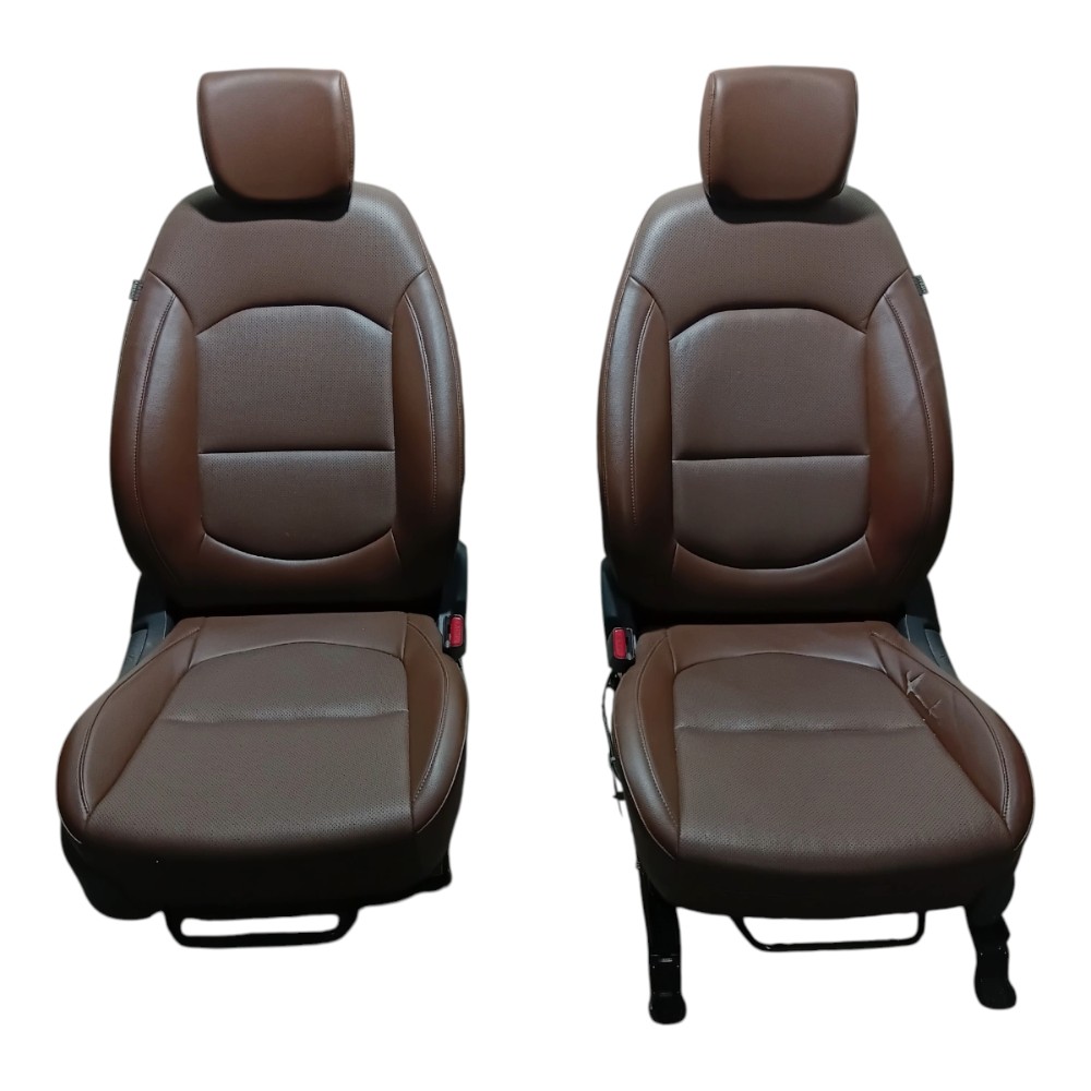 Jogo Bancos Couro Hyundai Creta 17 A 21 Completo c/Detalhe 3