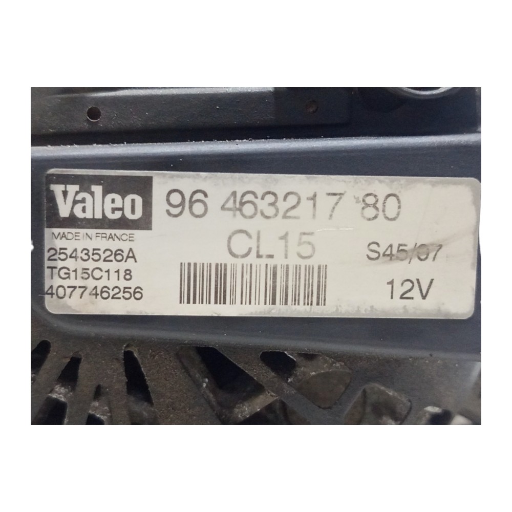 Alternador Peugeot 307 2.0 16v 143cv Automático 2001 A 2014 9
