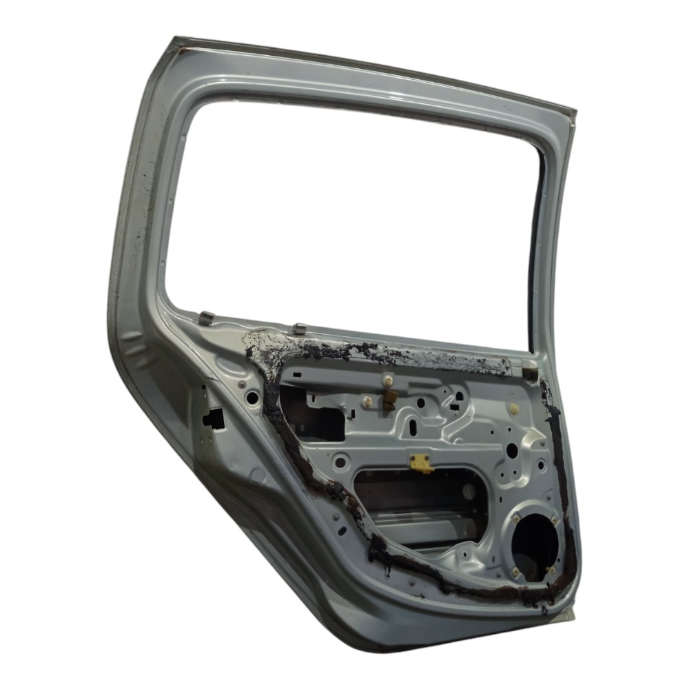 Porta Traseira Esquerda Renault Clio 1996 A 2006 Com Avaria Traseira Esquerda Prateado 7