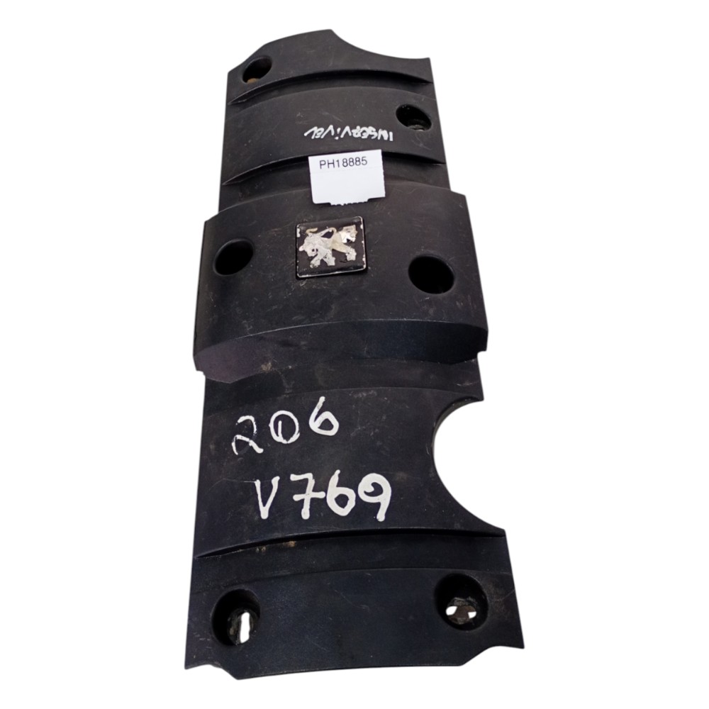 Tampa acabamento motor Peugeot 208 2011 a 2016 6