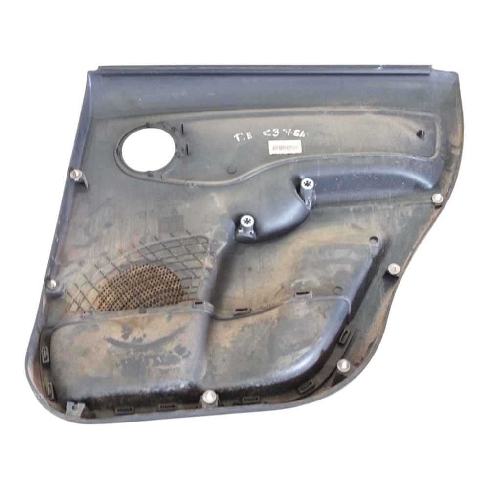 Porta Forro Traseiro Esquerdo Citroen C3 2003 A 2012 5