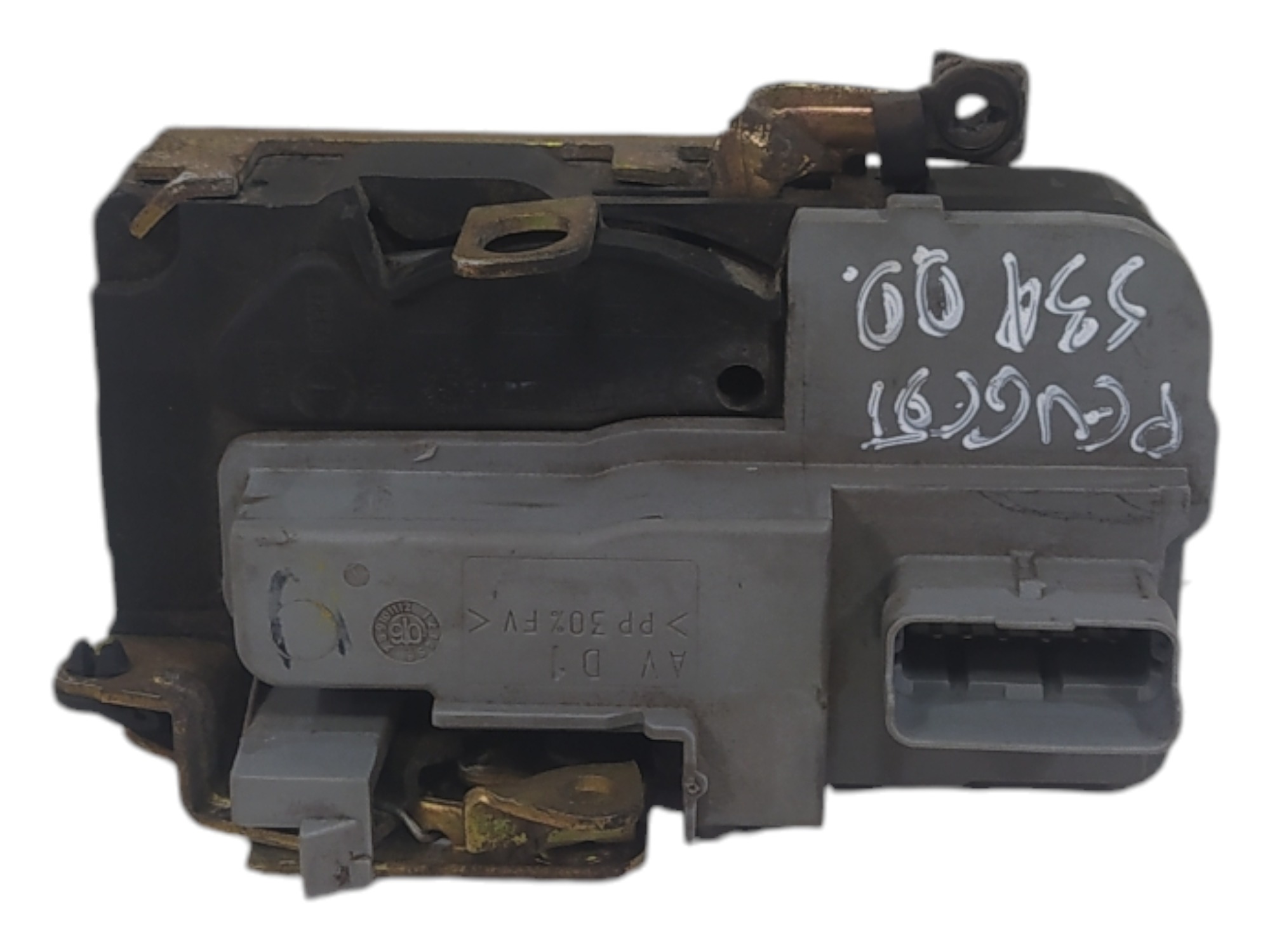 Fechadura Elétrica Dianteira Direita Peugeot 206 1999 A 2010 5