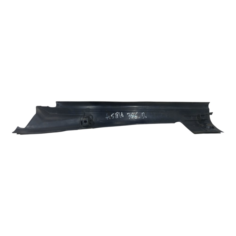 Soleira Porta Traseira Direita Gm Astra 1994 1995 A 1997 Preto 3