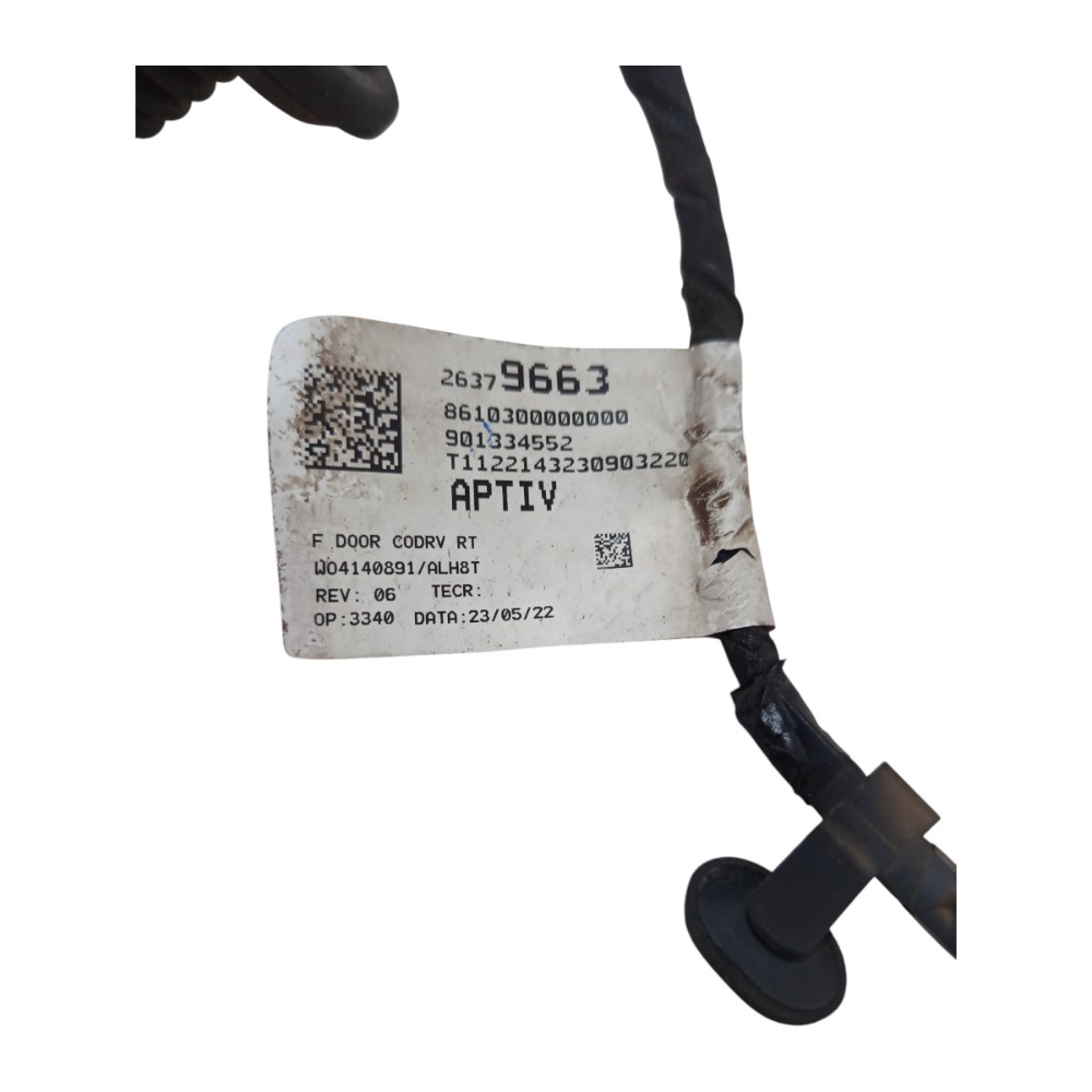 Chicote Porta Dianteira Direita Gm Tracker 2020 A 2024 4