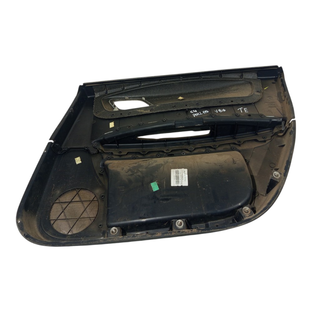 Forro Porta Traseiro Esquerdo Citroen C4 Pallas 2007 A 2012 Preto 8