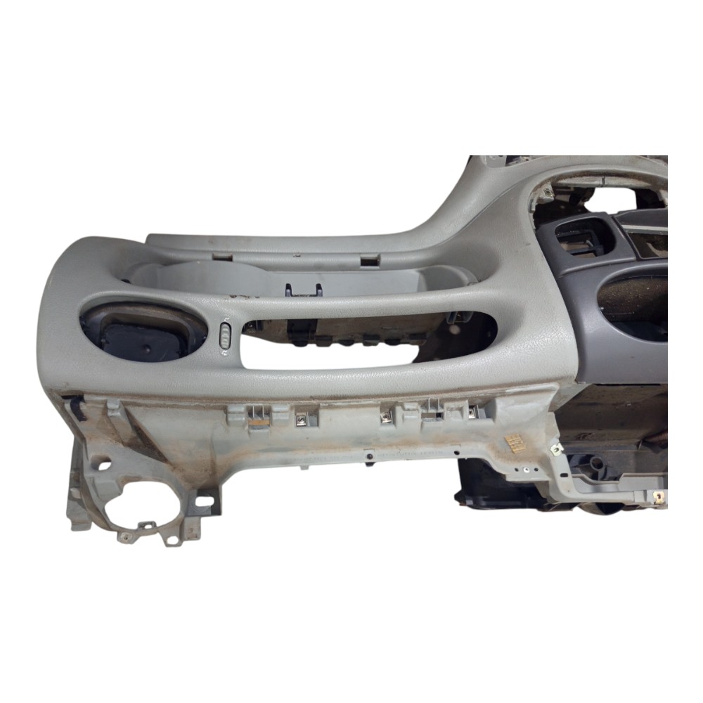Painel Console Central Tabelier Renault Scenic 2001 A 2010 Cinza 6