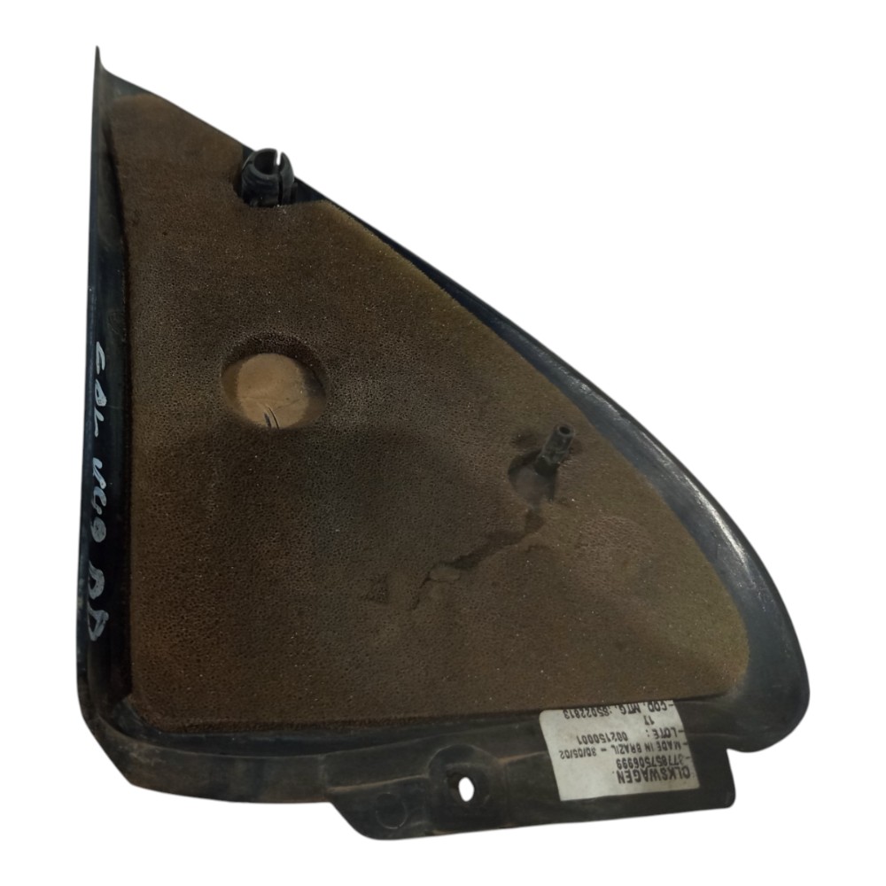 Acabamento Interno Retrovisor Direito Vw Gol 1995 A 2005 Preto 6