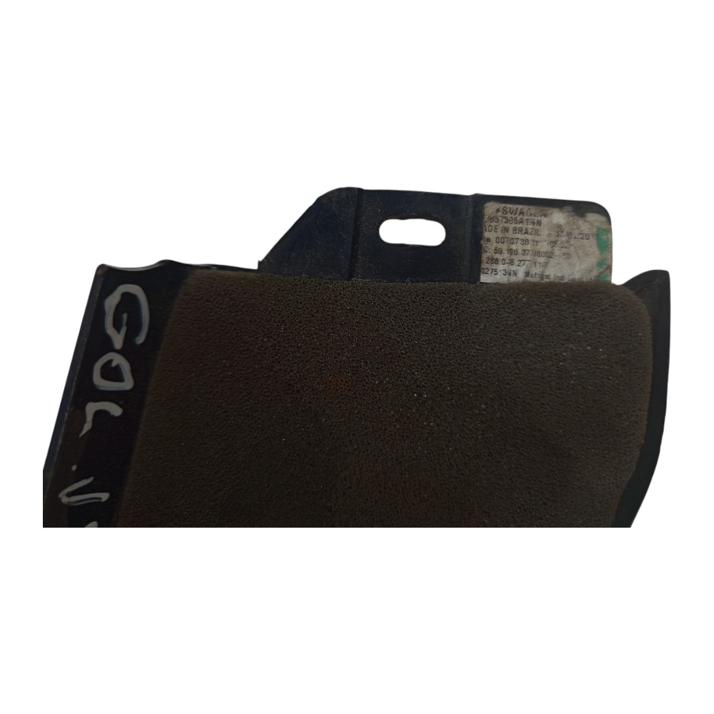 Moldura Interna Retrovisor Esq Vw Gol 1999 2000 2001 A 2005 Preto 3