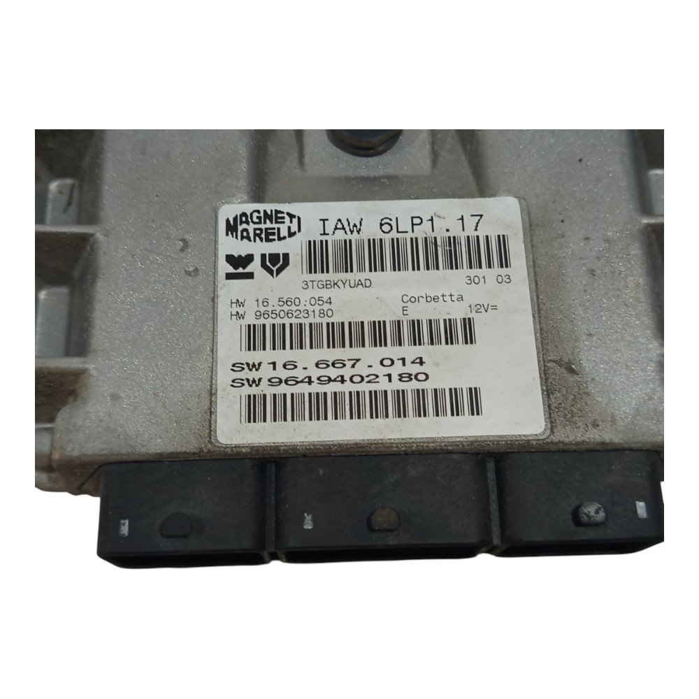 Módulo Injeção Peugeot 307 Sw 2.0 16v 2002 2003 2004 A 2012 5