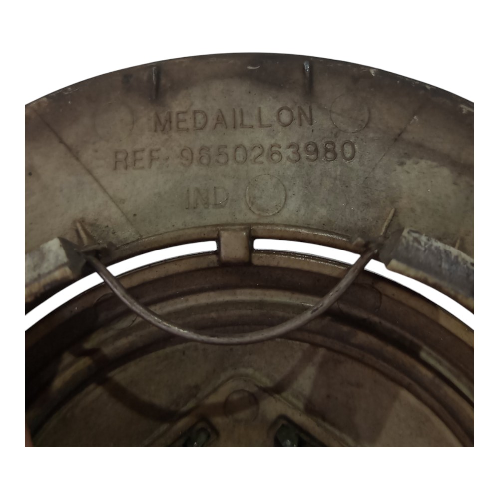 Calota Miolo Roda Tampa Citroen C4 2006 2007 A 2012 Preto 7