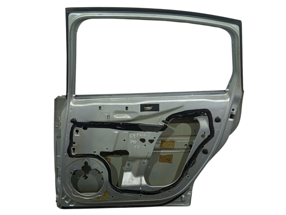 Porta Traseira Direita Citroen C4 Pallas 2007 2008 A 2013 Traseira Direito Prateado 4