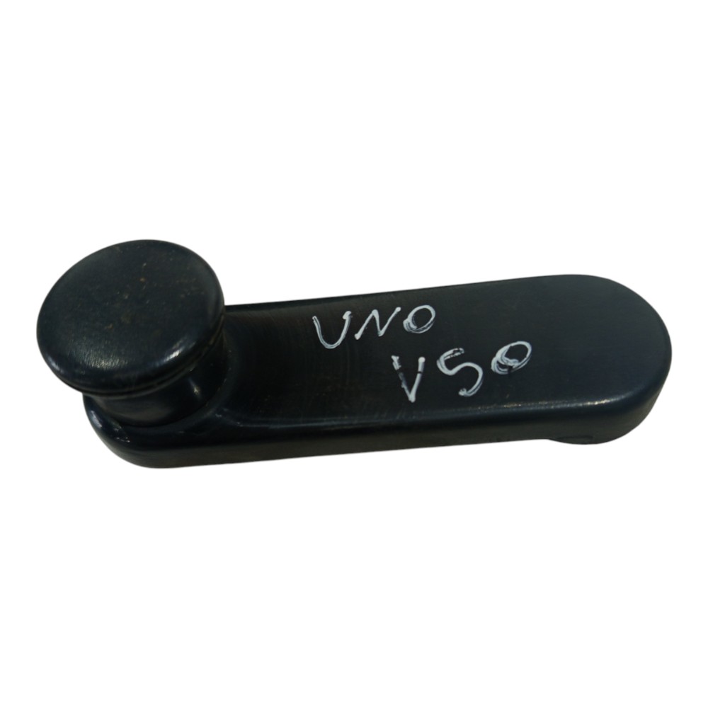 Manivela Vidro Fiat Uno 1996 1997 1998 A 2005 Usado  Preto 1