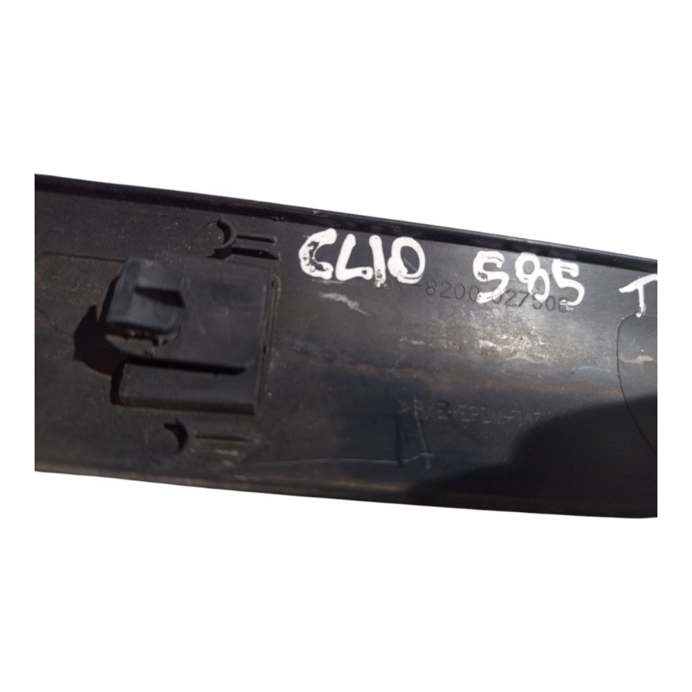 Friso Porta Traseira Esquerdo Renault Clio 2000 2001 A 2012 Preto 6