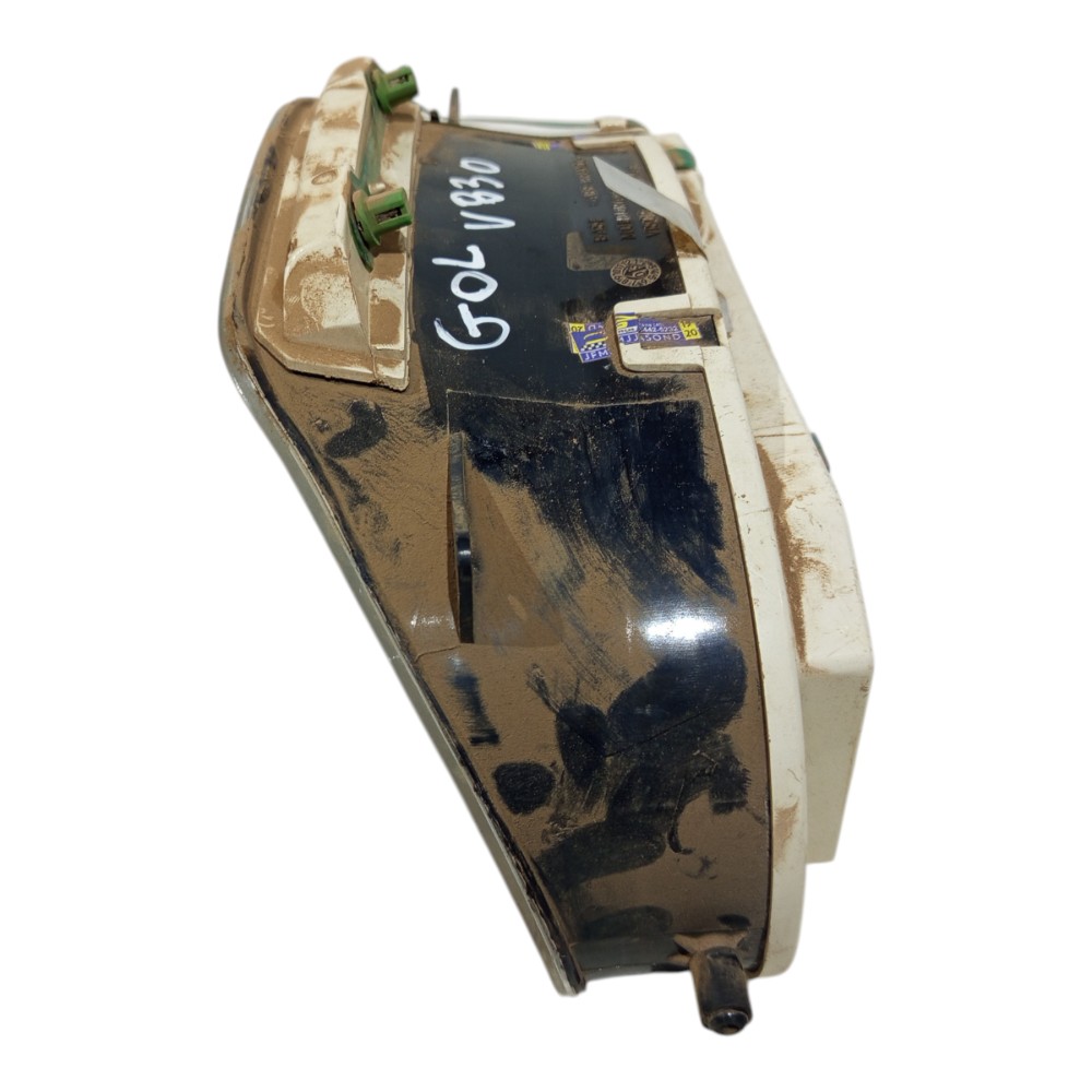 Painel Instrumentos Vw Gol G2 1995 1996 1997 1998 1999 2000 Preto Detalhes Branco Ponteiro Vermelho 2