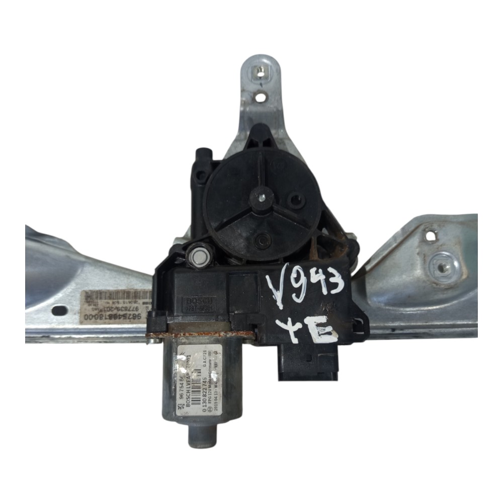 Máquina vidro traseiro esquerdo Peugeot 308 2011 a 2019 6