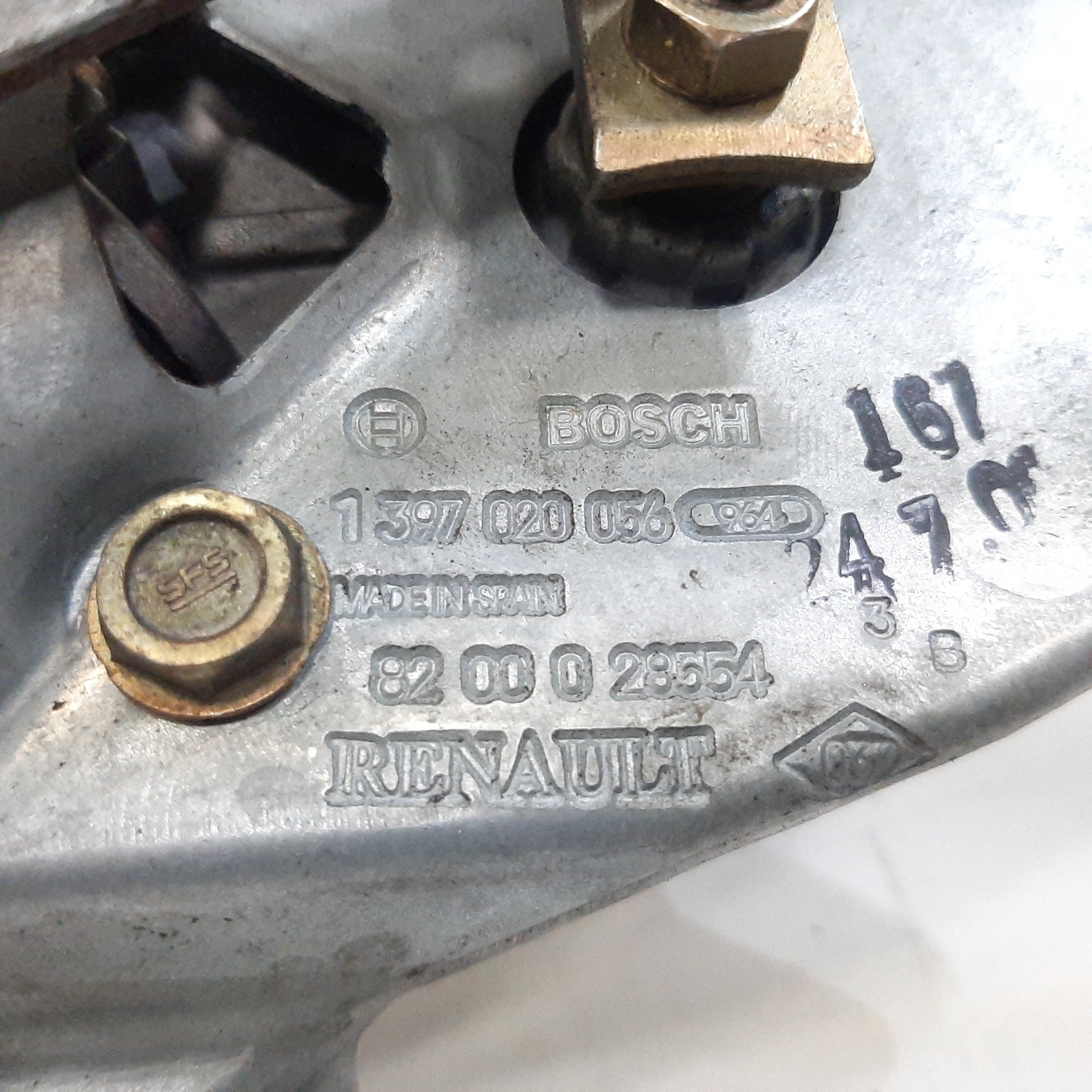 Motor Limpador Vidro Traseiro Renault Megane 1997 A 2004 7