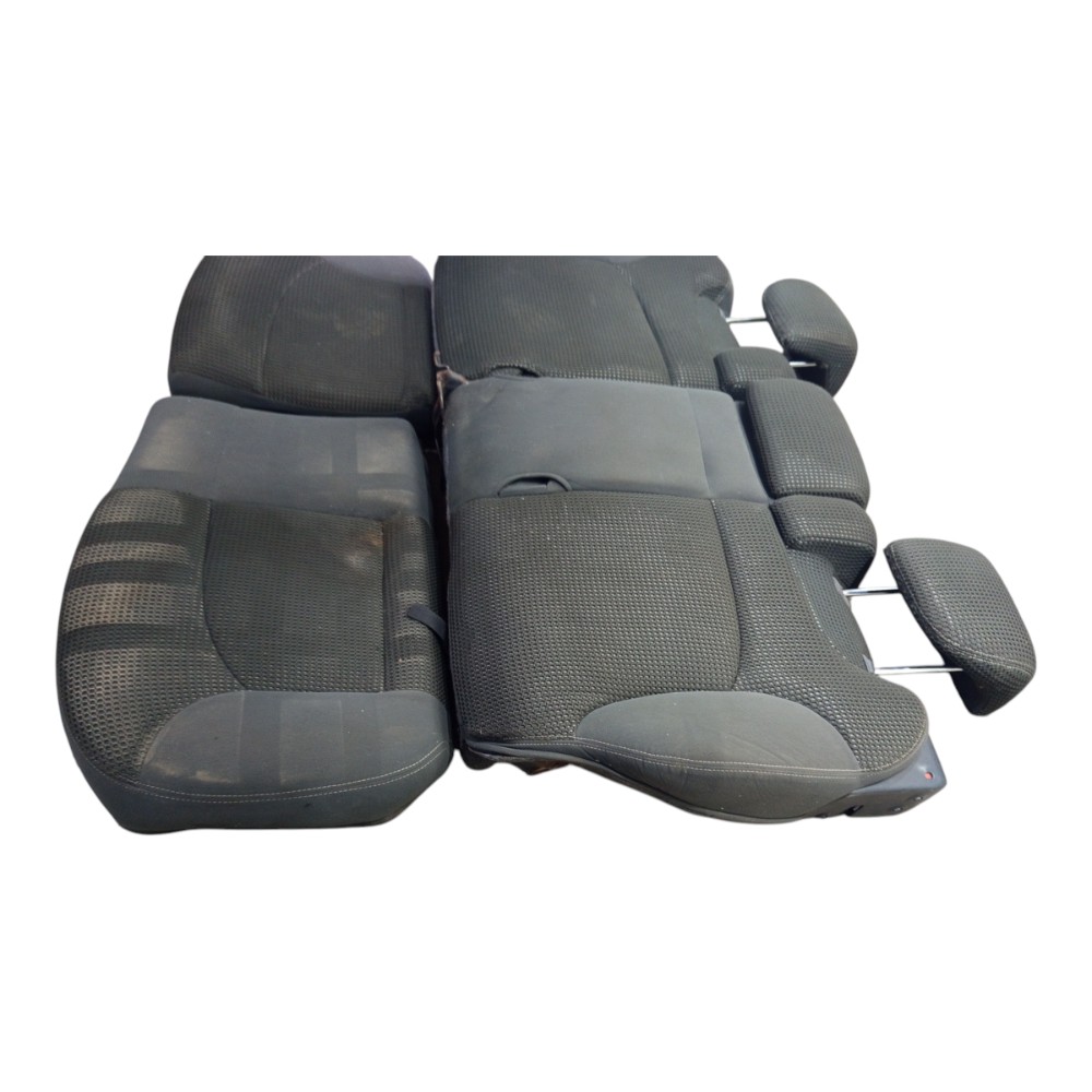 Jogo Banco Tecido Fiat Stilo 2003 2004 2005 2006 2007 A 2008 Preto 3