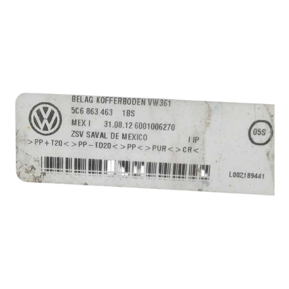 Tampão Estepe Tapete Carpete Porta Malas Jetta 2011 A 2017 7