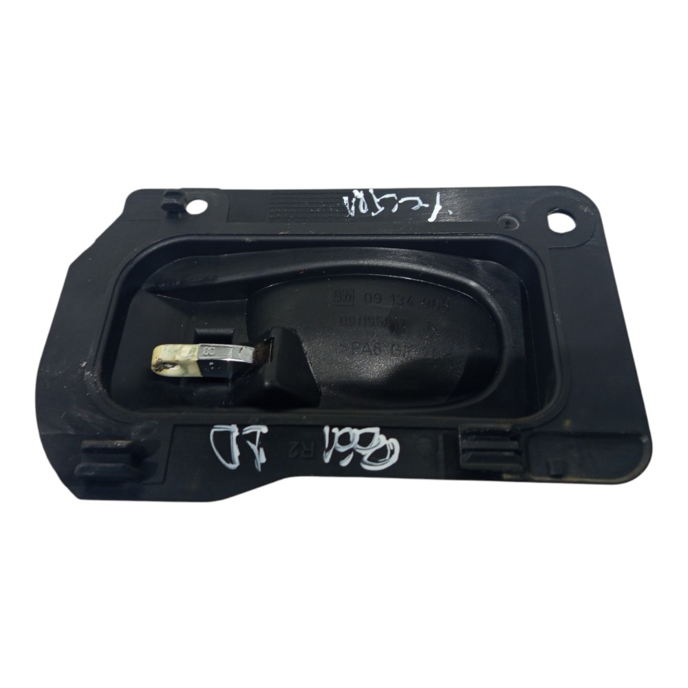 Maçaneta Interna Traseira Direita Gm Vectra 1997 1998 A 2005 Preto E Cromado 7