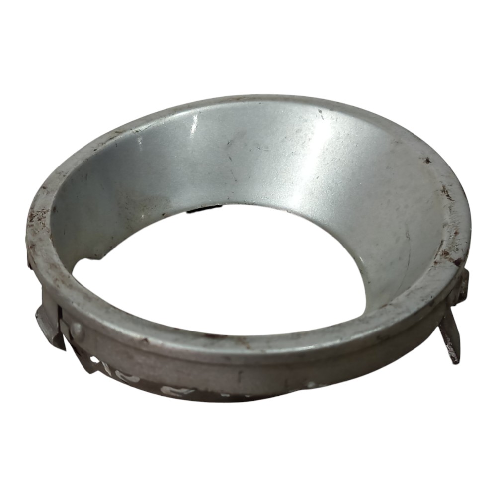 Acabamento Aro Farol Milha Bmw X5 1999 2000 2001 2002 A 2006 Prateado 3