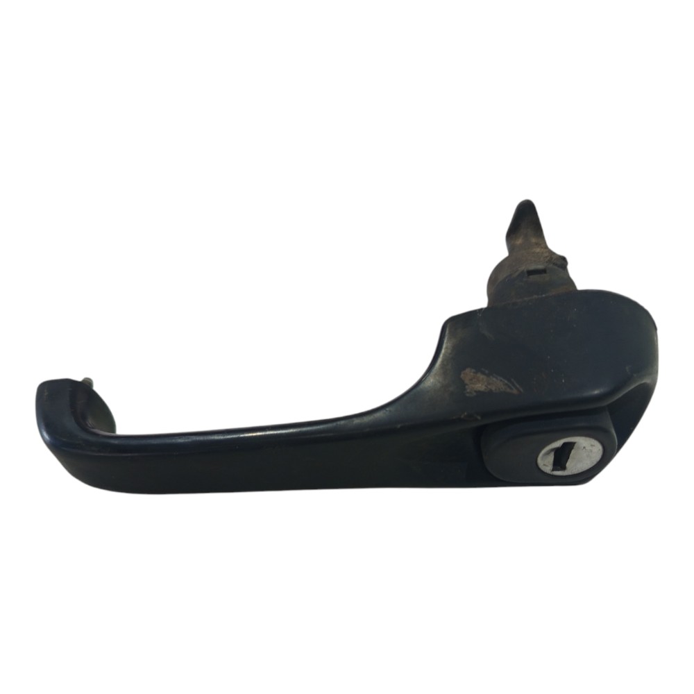 Puxador Externo Dianteiro Esquerdo Fiat Uno 1996 1997 A 2005 Preto Dianteira 1