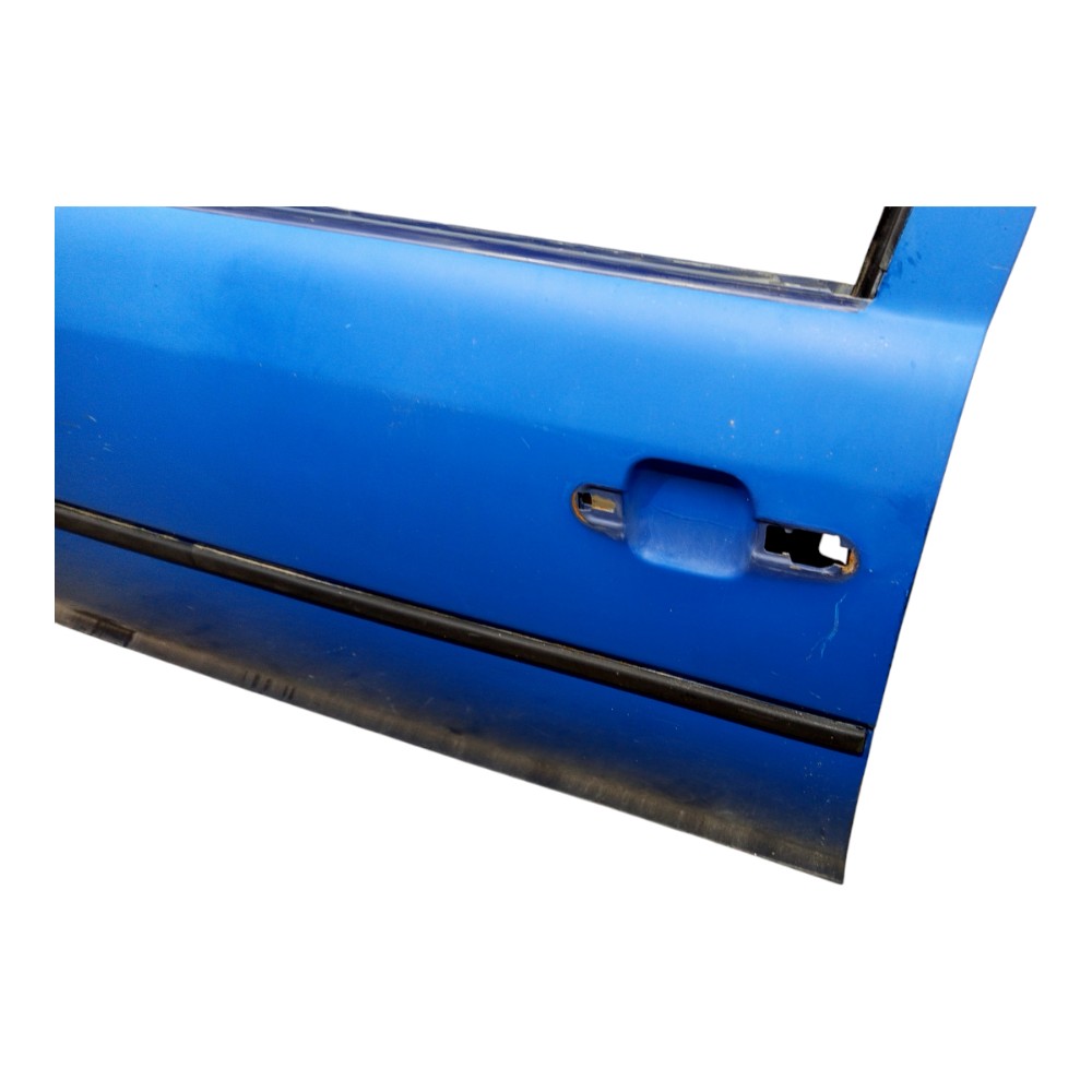 Porta Dianteira Esquerda Volkswagen Gol G2 G3 1995 A 2005 Dianteira Esquerda Azul 2